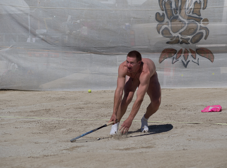 Strip Tennis, Burning Man photo