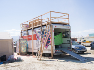 Ganesh Roof Deck, Burning Man photo