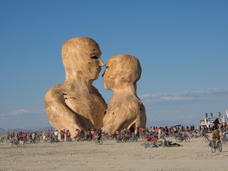 Embrace, Burning Man photo