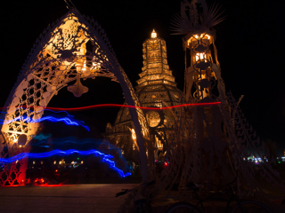 The Temple of Grace, Burning Man photo