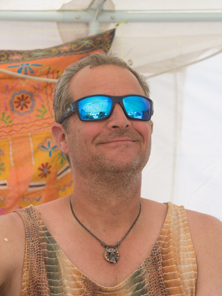Robert, Burning Man photo