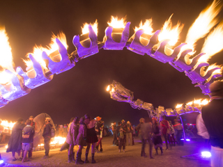 The Serpent Mother, Burning Man photo