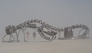 The Serpent Mother, Burning Man photo