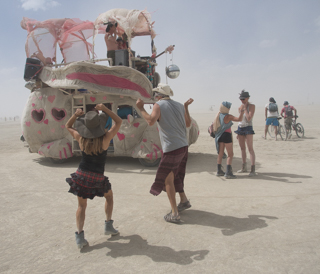 Instant Dance Party, Burning Man photo