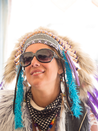 Headdress , Burning Man photo